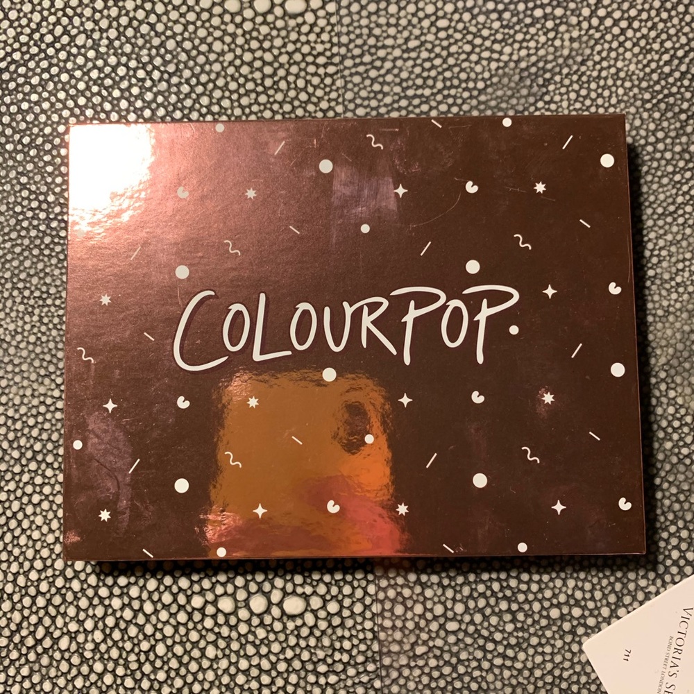 Colour Pop I think I love you eye shadow palette